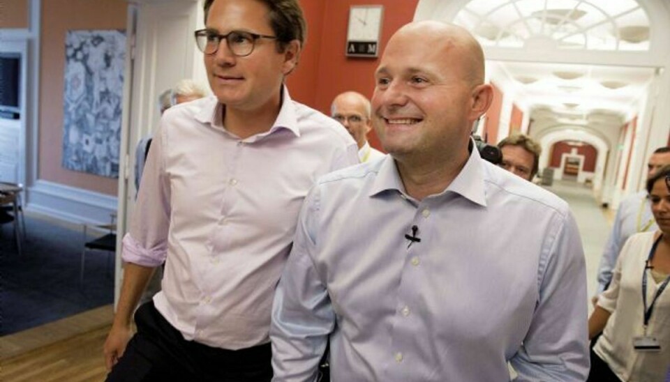 De Konservative præsenterede torsdag Søren Pape Poulsen som ny leder i stedet for Lars Barfoed. Foto: STINE BIDSTRUP/POLFOTO