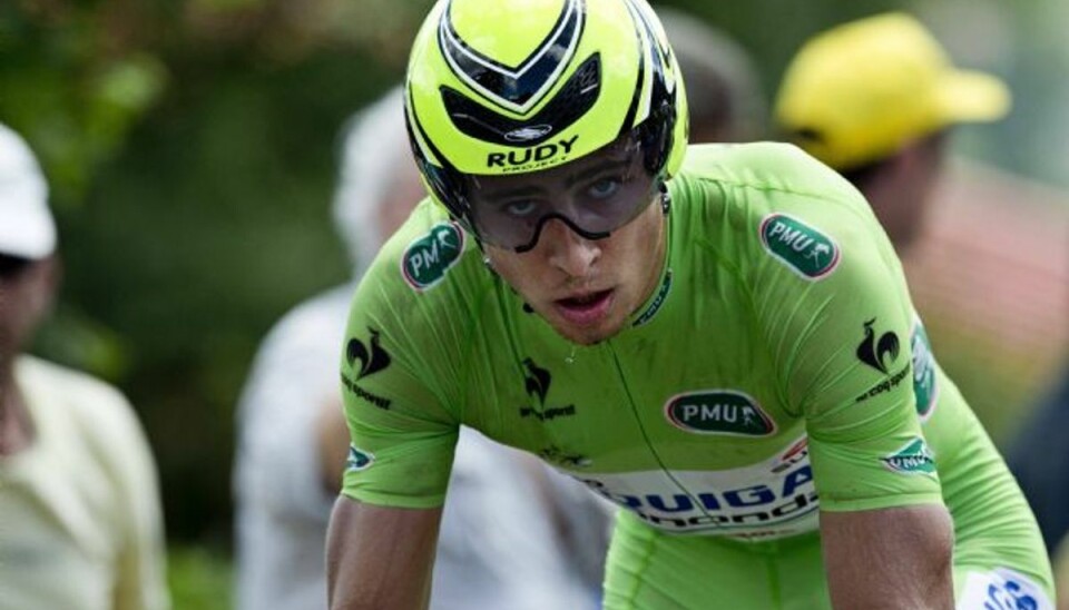 Contador om ny kollega: En født vinder Peter Sagan er trods sine blot 24 år en særdeles respekteret herre i toppen af cykelsporten. Foto: CLAUS BONNERUP/POLFOTO