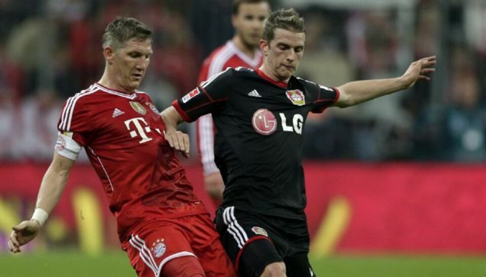 Leverkusen: Opgaven er til at løse Bayer Leverkusen møder FC København i Champions League-kvalifikationen i slutningen af august. Foto: Matthias Schrader/AP
