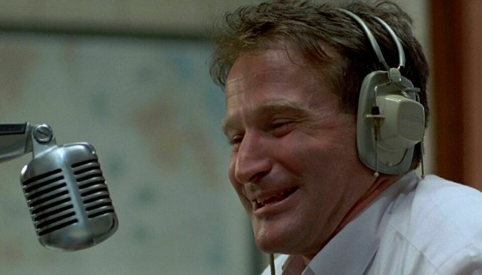 I filmen »Good Morning, Vietnam« slog Robin Williams for alvor igennem.