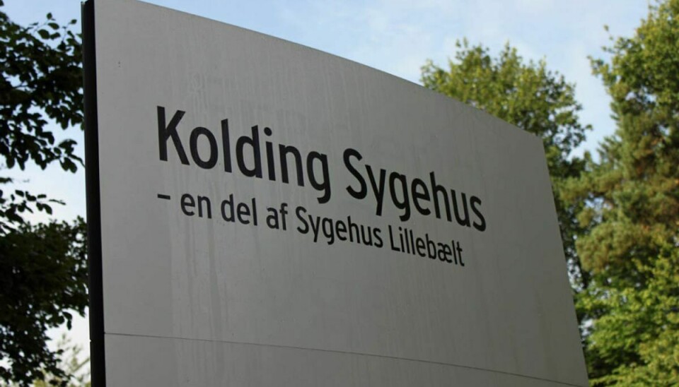 De ambulante patienter på Kolding og Vejle Sygehuse får udvidet åbningstider. Foto: Elo Christoffersen (Arkivfoto).
