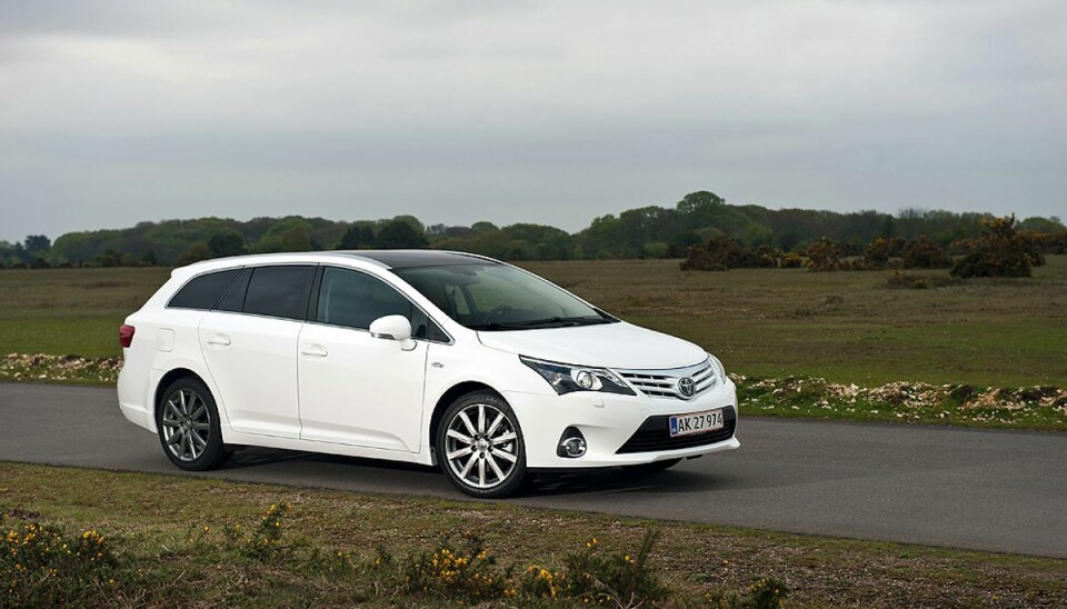 Toyota Avensis topper tysk tilfredshedstest De mest tilfredse bilejere i Tyskland kører i Toyota Avensis.