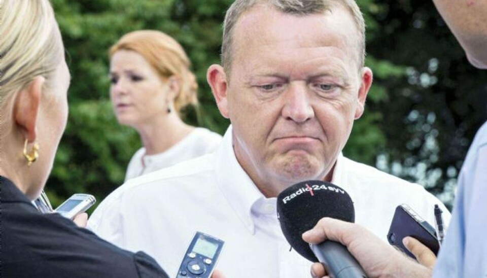Løkke studser over sultanat på plus-listen Burde der ikke have stået et andet land, tænkte Lars Løkke, da han først så listen over lande, som Venstre vil give nem adgang til Danmark. Foto: LARS KRABBE/POLFOTO