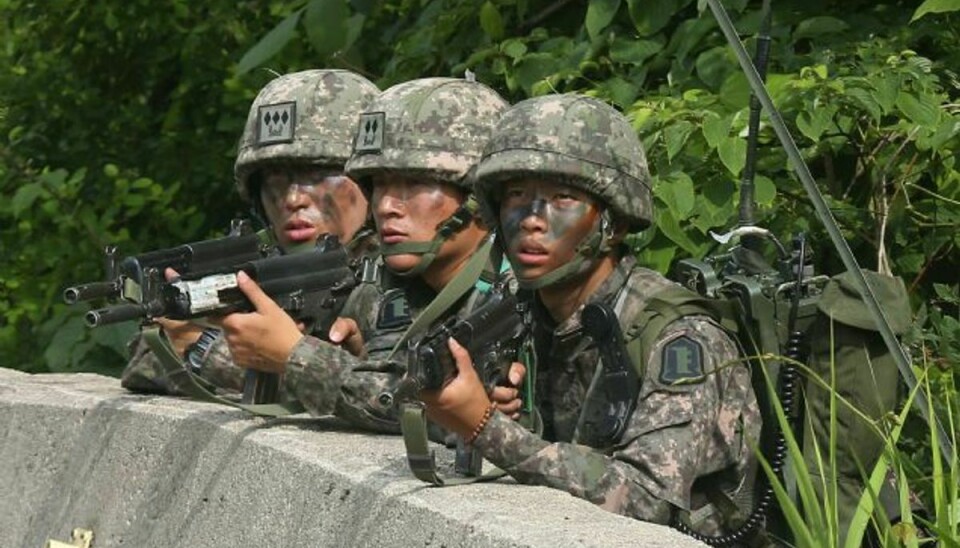 Hæren i Sydkorea er blevet ramt af en række selvmord. Foto: Hwang Kwang-mo/AP