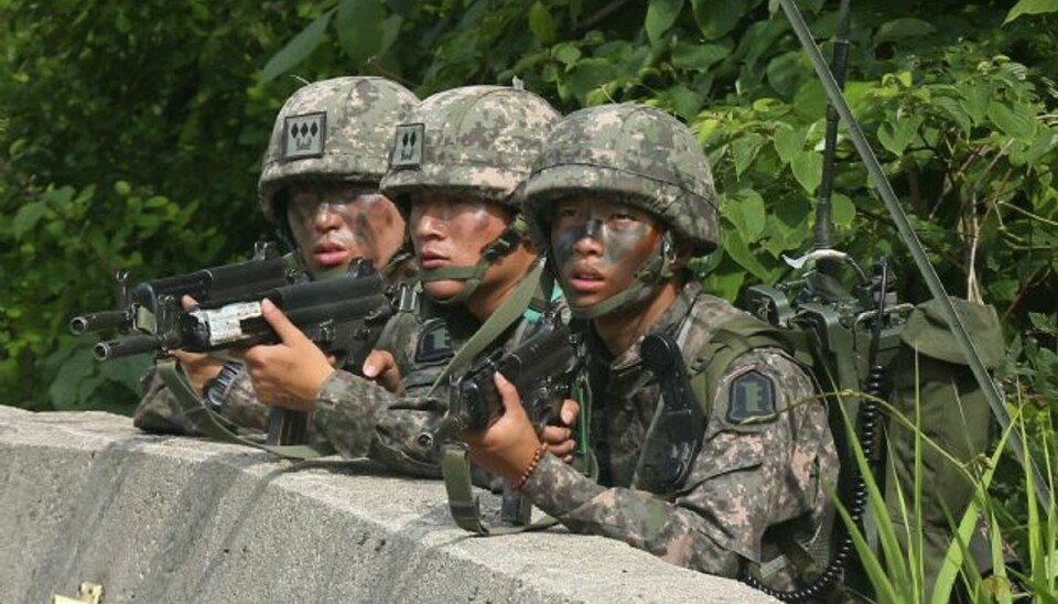 Soldaters selvmord skaber bekymring Hæren i Sydkorea er blevet ramt af en række selvmord. Foto: Hwang Kwang-mo/AP