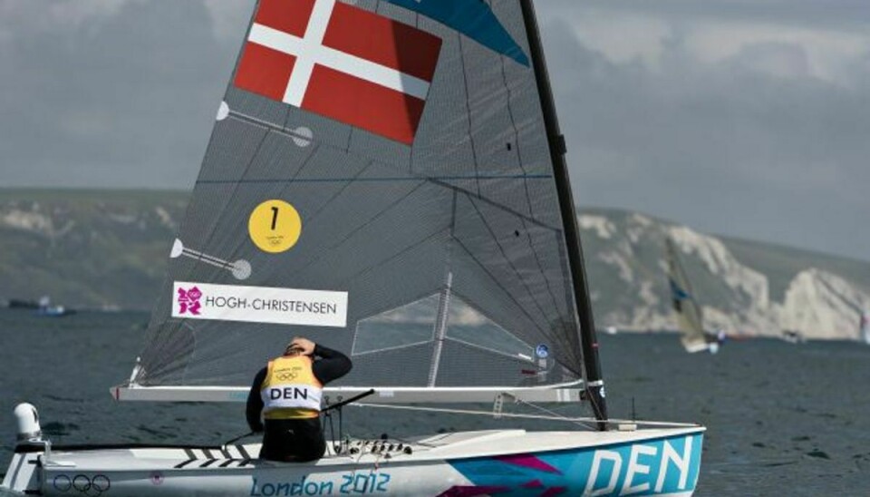 Sejleren Jonas Høgh-Christensen gør comeback ved VM i Spanien. Foto: LARS KRABBE/POLFOTO