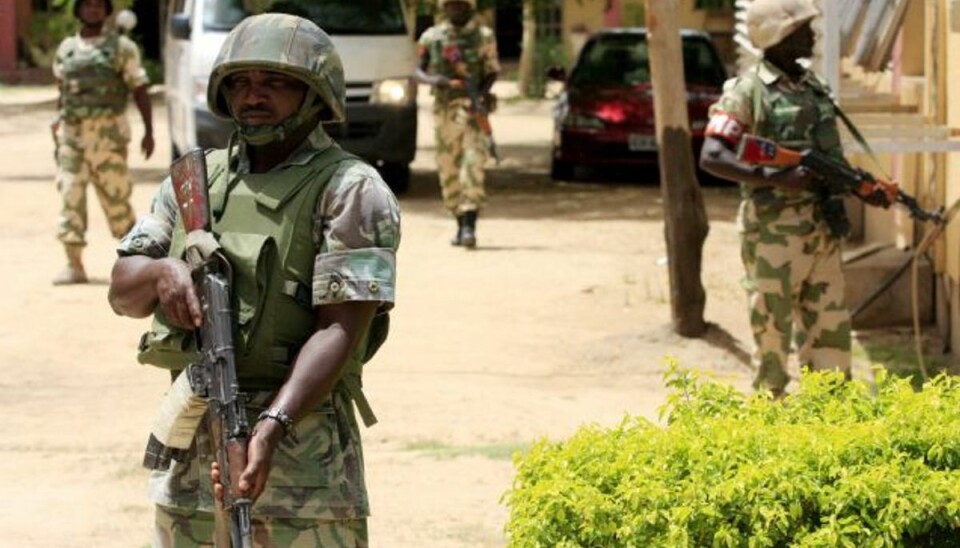 Boko Haram indtog Gwoza tidligere på måneden, men landets militær har udtalt, at de har planer om at generobre byen. Foto: Jon Gambrell/AP