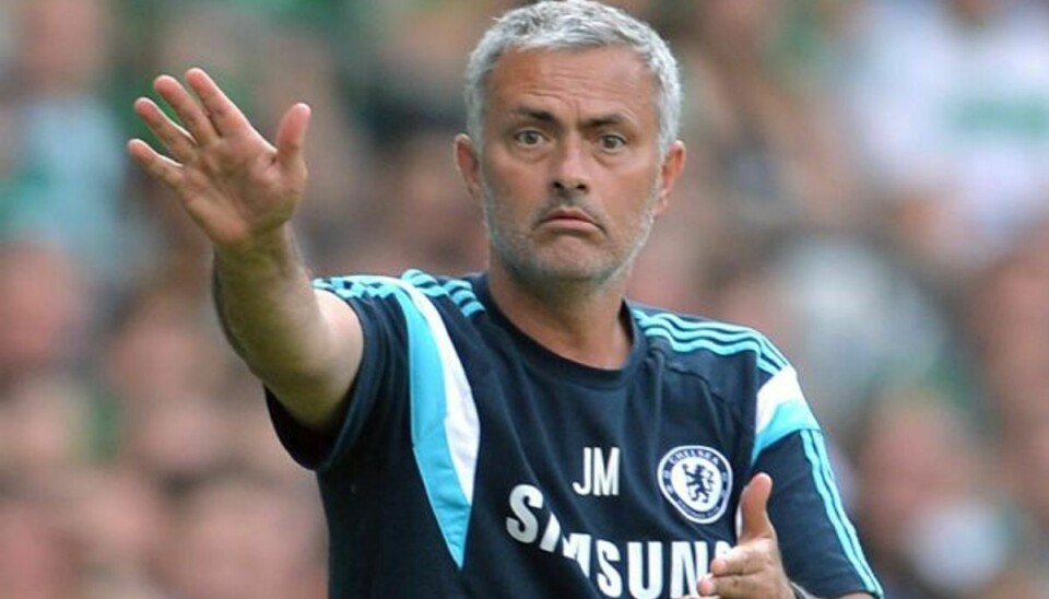 Jose Mourinho har besluttet sig for, hvem der skal vogte buret i Chelsea. Foto: Carmen Jaspersen/AP