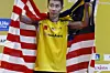 På trods af en lårskade er Lee Chong Wei guldfavoritten ved VM i badminton. Foto: Shizuo Kambayashi/AP