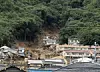 Jordsredene i Hiroshima rev huse, veje og alt andet i stykker på deres vej. Mindst 36 personer meldes dræbt.Foto: Getty Images