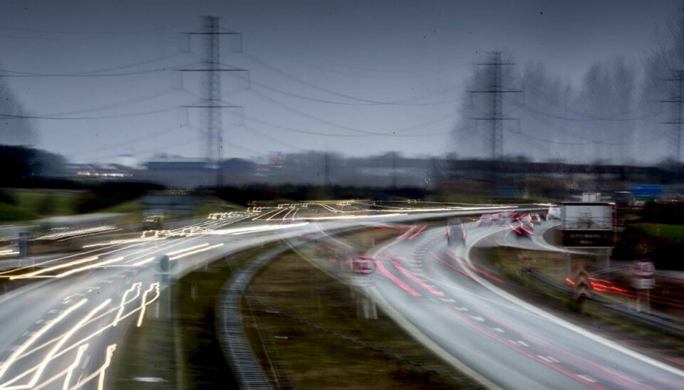Det er svært at fjerne spøgelsesbilister helt fra danske motorveje. Foto: Scanpix.