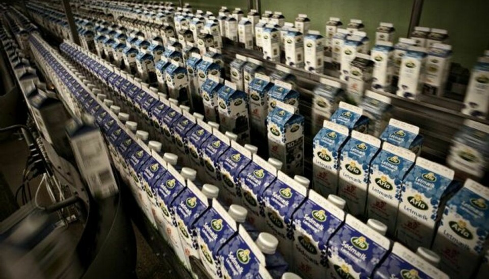 Danske mælkeproducenter har opnået det bedste driftsresultat siden 2007. Arkivfoto. Foto: JOACHIM ADRIAN/POLFOTO