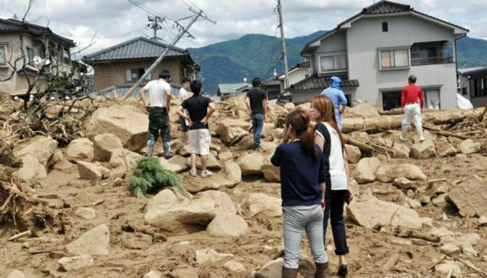 Foreløbig er 39 mennesker fundet omkommet under mudderet. Foto: ä,ë?å´êl/AP
