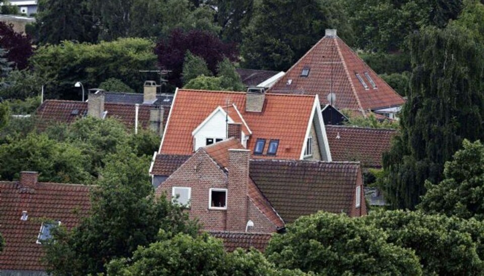 Der er glæde hos boligejere med visse lån, de har store besparelser i vente. Foto: JENS DRESLING/POLFOTO