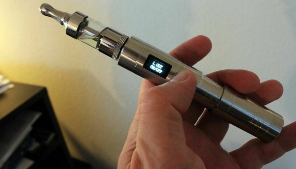 e-cigaretter hjælper flere til at kvitte tobakken. Foto: Elo Christoffersen (Arkivfoto).