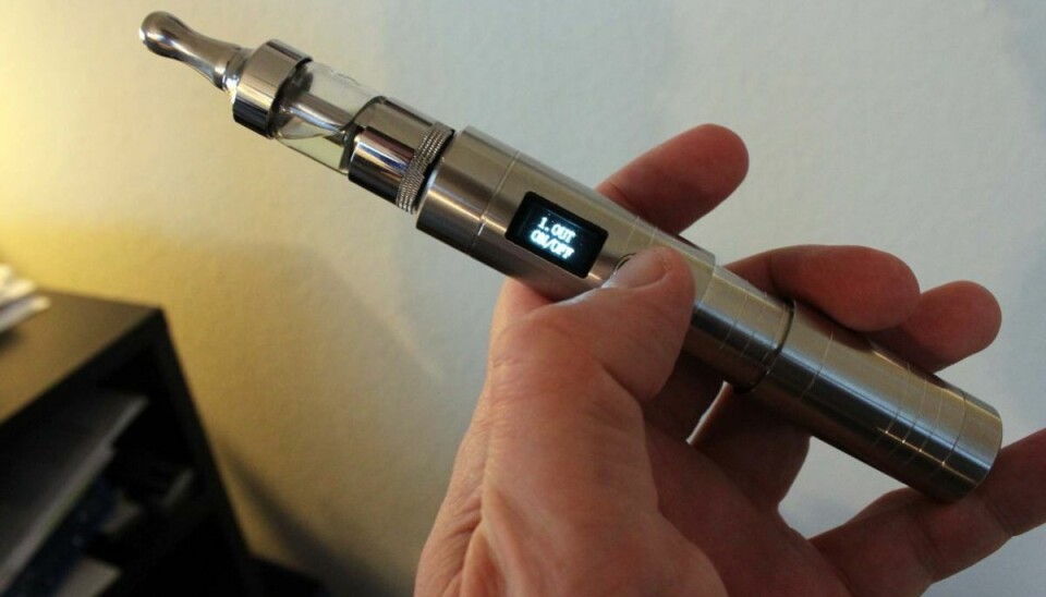 Rygestop-ekspert: e-cigaretter hjælper folk til at kvitte tobakken e-cigaretter hjælper flere til at kvitte tobakken. Foto: Elo Christoffersen (Arkivfoto).