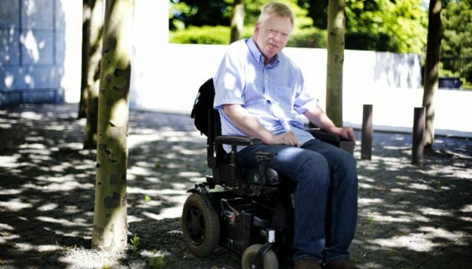 Danske handicappede mister markant stemme Stig Langvad stopper som formand for Danske Handicaporganisationer til fordel for et nyt job i Fonden Realdania. Foto: STINE BIDSTRUP/POLFOTO