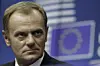 Polens premierminister Donald Tusk opfordrer til et stærkere Nato. Foto: Yves Logghe/AP
