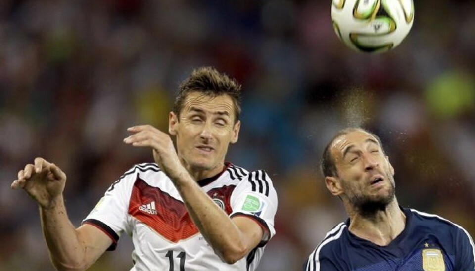 VM-topscorer vil være træner Miroslav Klose ønsker at uddanne sig til træner. Foto: Natacha Pisarenko/AP