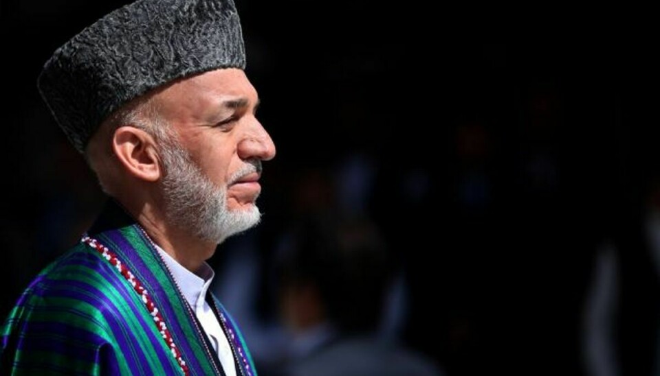 Afghanistans afgående præsident, Hamid Karzai, har opfordret til, at mændene bliver hængt. Arkivfoto. Foto: Massoud Hossaini/AP