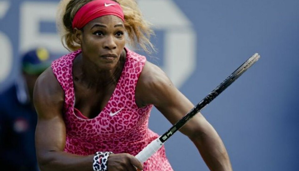 Williams har krammet på Wozniacki før finale Caroline Wozniacki møder Serena Williams (billedet) i US Open-finalen søndag klokken 22:30 dansk tid. Foto: Darron Cummings/AP