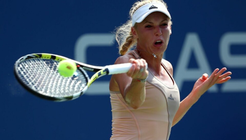 Tennisformand om Wozniackis finaleplads: Fortjent og fantastisk Caroline Wozniacki er klar til finalen i US Open. Foto: Getty Images.
