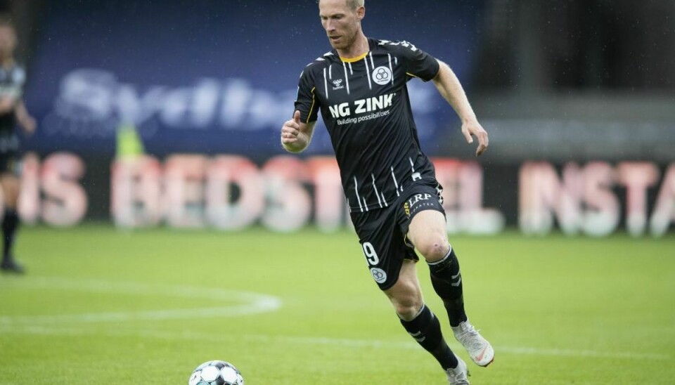 Jonas Thorsen har spillet 155 kampe i Superligaen. Han kommer først på banen igen i 2021. Foto: Frank Cilius/Scanpix.