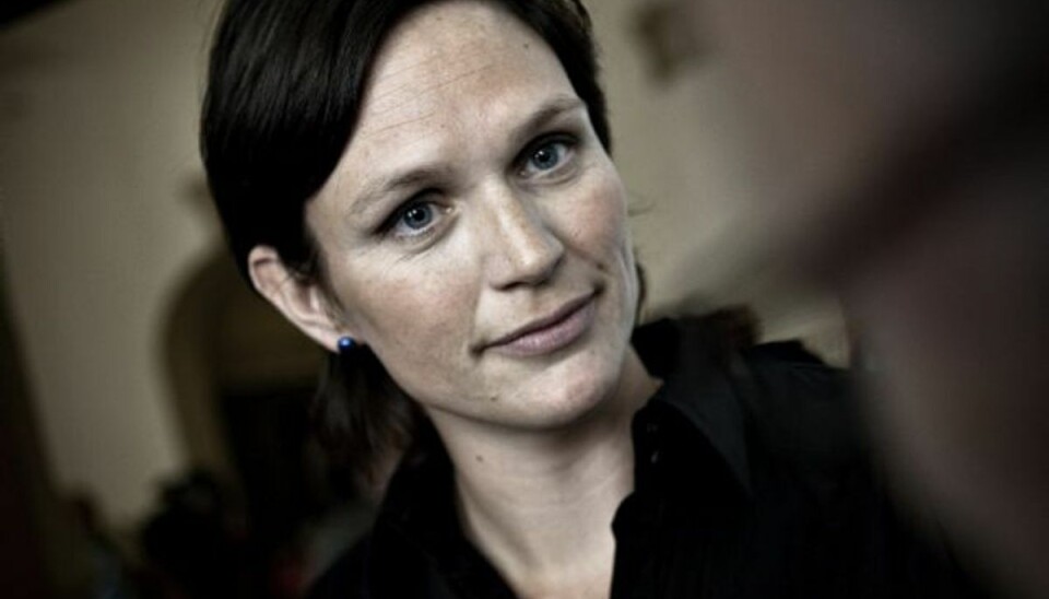 LA og K: Skolen skal ikke tage børns fritid Det er helt utilgiveligt, at regeringen smadrer det danske foreningsliv, lyder det fra Merete Riisager. Foto: JOACHIM ADRIAN/POLFOTO