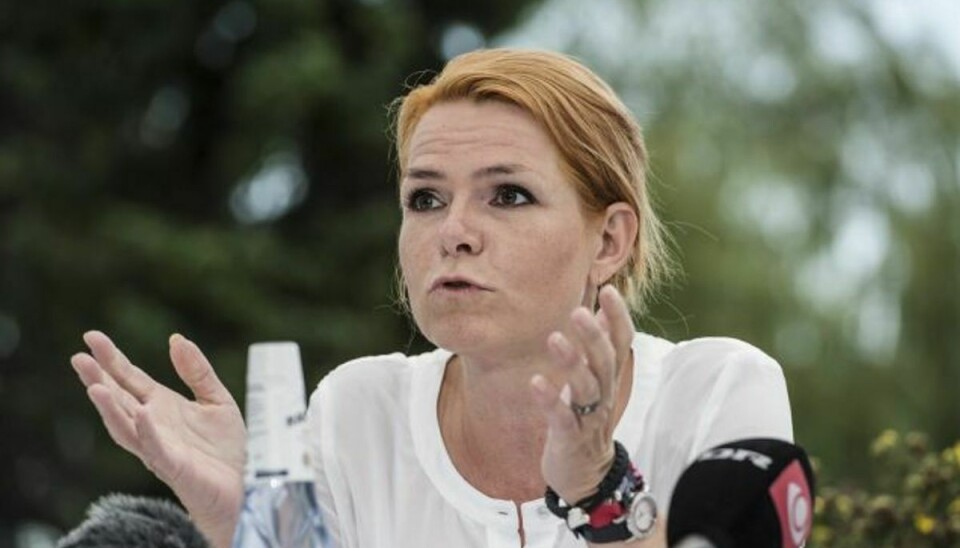 Inger Støjberg (V) er ikke spor begejstret for den nye svenske regering. Foto: RASMUSSEN PER/free