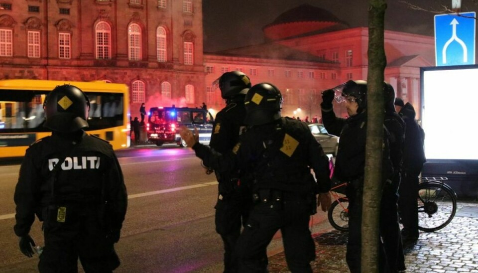 Politiet ser med stor alvor på sagen. Foto: Presse-fotos.dk.