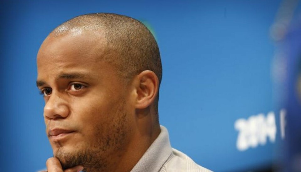 Man City vil spille lige op med de bedste Vincent Kompany vil spille lige op mod verdens bedste. Foto: Wong Maye-E/AP