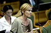 Mette Bock (LA) melder ud, at Liberal Alliance vil gøre den nedlagte Irak-kommissions dokumenter tilgængelige for offentligheden. Foto: Keld Navntoft/Scanpix 2015)