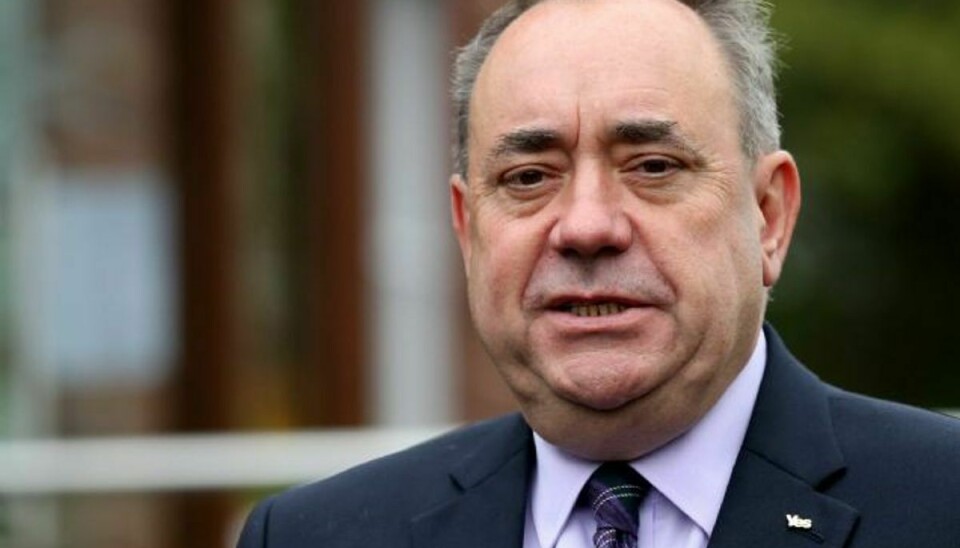 Alex Salmond forventer, at den britiske regering i London meget snart opfylder løfterne om at give Skotland øget selvbestemmelse. Foto: Scott Heppell/AP