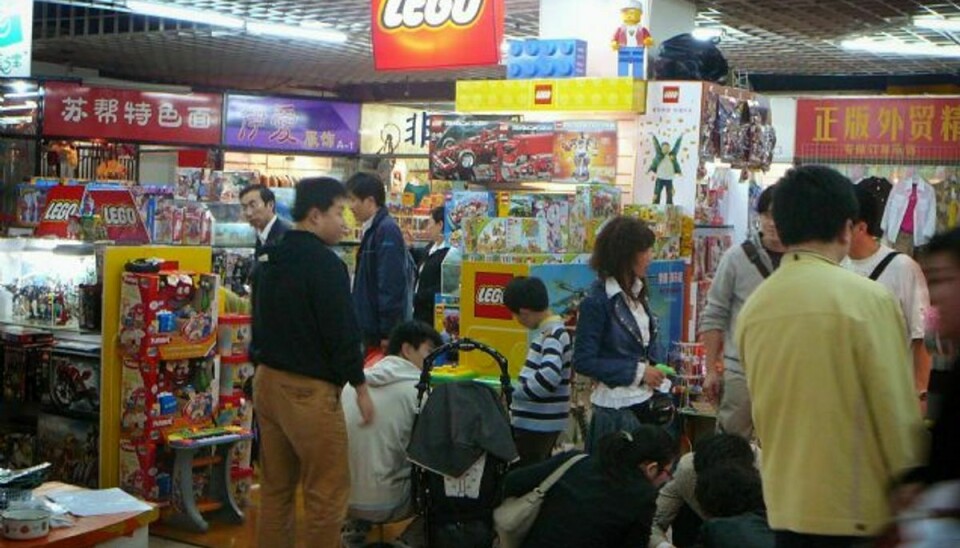 Kineserne er så vilde med Lego, at der skal bygges fem Legolande. Arkivfoto. Foto: FREDERIKSEN JOHNNY/Polfoto