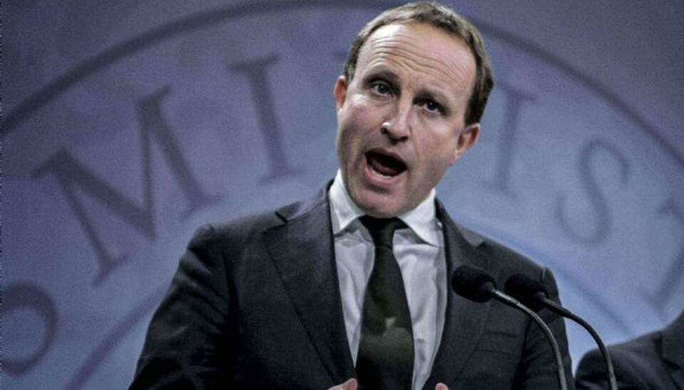 Lidegaard: 200.000 er flygtet fra IS – Det er afgørende, at vi viser vores solidaritet med lande, der er hårdt presset af IS, siger udenrigsminister Martin Lidegaard. Foto: LINDA JOHANSEN/POLFOTO