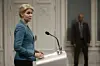 Statsminister Helle Thorning-Schmidt bekræfter, at Danmark vil sende syv kampfly mod Islamisk Stat. Foto: JANUS ENGEL/POLFOTO