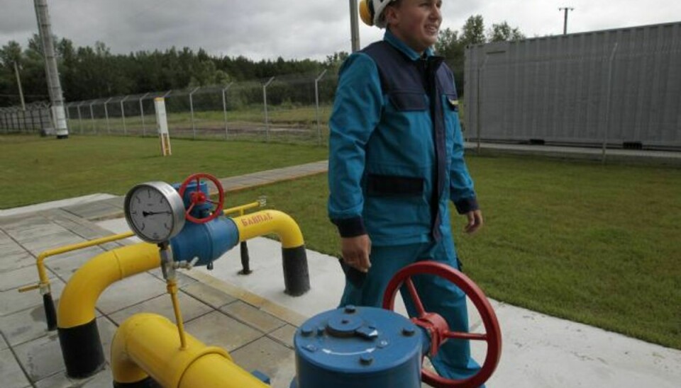 På et møde i Berlin forhandler Rusland og Ukraine om gasleverancen fra øst. Foto: Sergei Chuzavkov/AP