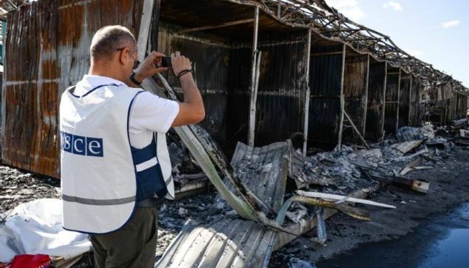 Fire droner er på vej til Ukraine OSCE har valgt at sende fire droner til Ukraine. Foto: Mstyslav Chernov/AP