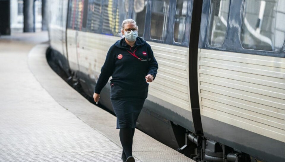 Tidligere år har DSB-togene været fyldte i juletiden. Sådan er det ikke i år. (Arkivfoto) Foto: Martin Sylvest/Scanpix