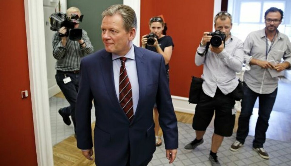 Barfoed om sit exit: Lige før jeg fortryder Lars Barfoed har lørdag officielt overdraget formandsposten hos De Konservative til Søren Pape Poulsen. Arkivfoto. Foto: JENS DRESLING/POLFOTO