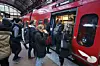 Der er koblet flere vogne på S-tog, så der kan komme flere rejsende med efter brokolaps. Foto: JENS DRESLING/POLFOTO