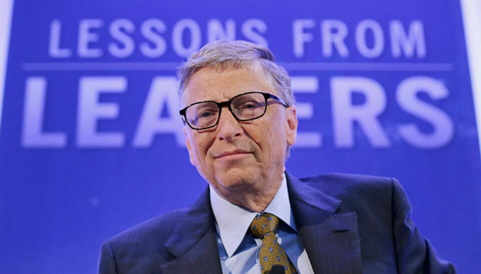7: Bill Gates, USA’s rigeste person, stifter af Microsaft og medformand for Bill og Melinda Gates Foundation. Foto: Getty Images