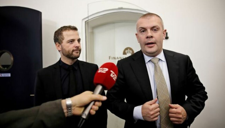 Bjarne Corydon afviser, at regeringens pensionsindgreb efterlader en kæmperegning til næste generation. Foto: JENS DRESLING/POLFOTO