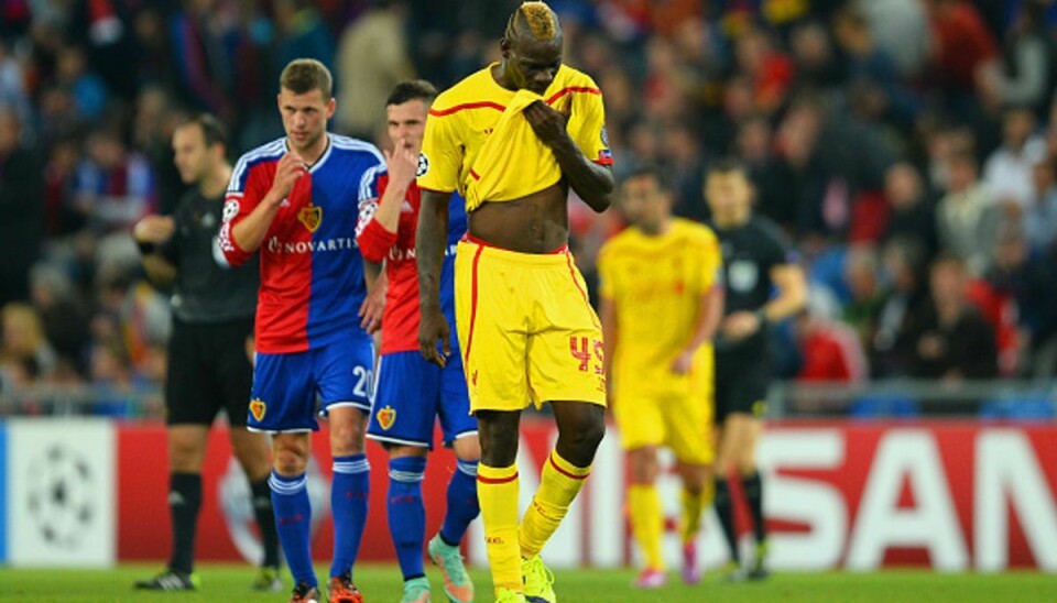 Liverpool floppede onsdag aften, da de var på besøg på St. Jakobs Park i Basel. Foto: Getty Images.