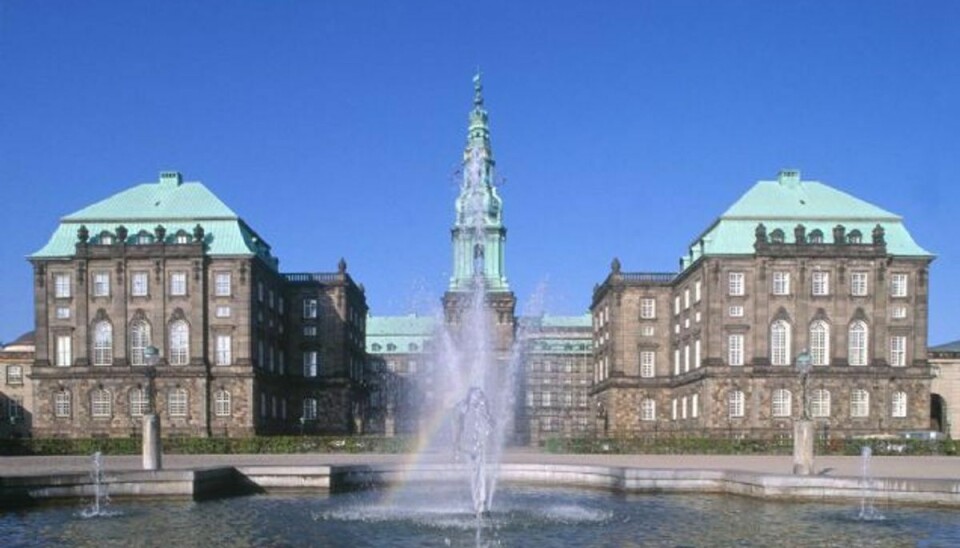 Christiansborg i København. Folketinget er blevet enige om en ny adoptionslov. Foto: ft.dk/free
