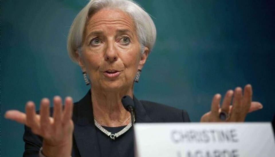 IMF-prognose mødes af hovedrysten i Danmark Den internationale valutafonds prognose af Danmarks vækst bliver mødt med hovedrysten af danske cheføkonomer. Foto: Pablo Martinez Monsivais/AP
