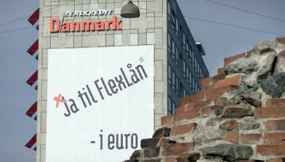 Bankfolk stejler over flekslånsbegrænsninger Bankerne er ganske uenige med de økonomiske vismænd om begrænsninger i bruget af flekslån. Foto: Morten Langkilde/POLFOTO