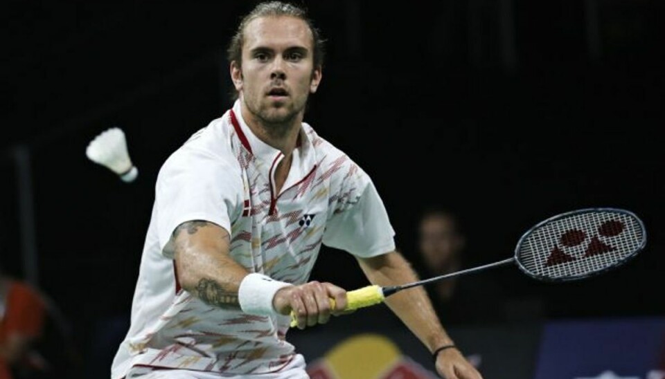 Jan Ø. Jørgensen er tvivlsom til Denmark Open Jan Ø Jørgensen kan blive nød til at melde afbud til Denmark Open. Foto: JENS DRESLING/POLFOTO