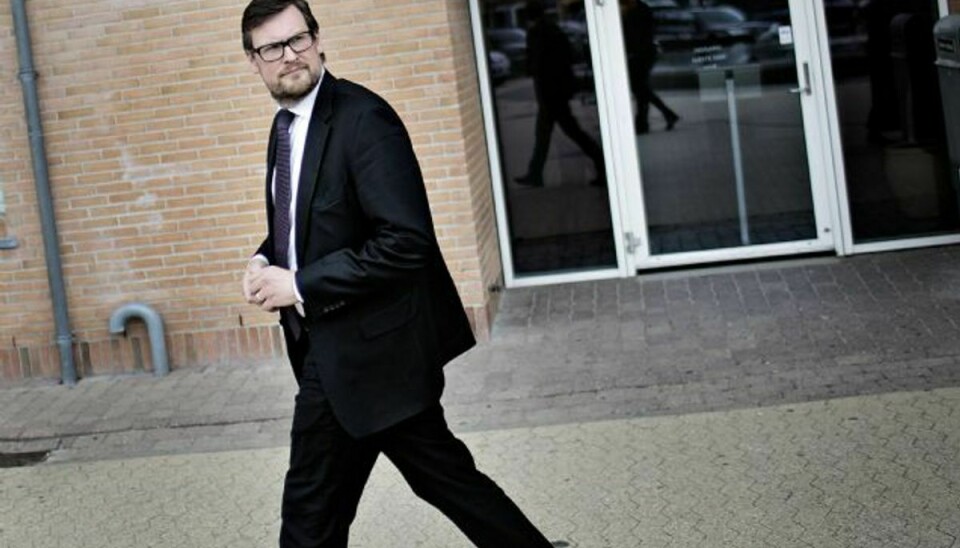 Kåre Traberg Smidt er advokat for asylsøgere og kandidat for Venstre ved det kommende folketingsvalg. Arkivfoto. Foto: MAGNUS HOLM/POLFOTO