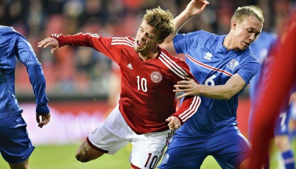 Målløse talenter tilfredse med clean sheet Lucas Andersen, da Danmark fredag spillede 0-0 imod Island i en U21 EM playoff landskamp. Fodboldkampen blev spillet i Aalborg. (Ernst van Norde /POLFOTO) Foto: VAN NORDE ERNST/POLFOTO